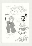  bow bowl bowl_hat bowtie cloud comic dress greyscale hat highres hood horns inuinui japanese_clothes jewelry kesa kijin_seija kimono kumoi_ichirin long_sleeves medium_hair miracle_mallet monochrome multiple_girls needle_sword page_number ring robe short_hair short_sleeves sketch sukuna_shinmyoumaru touhou translated unzan wide_sleeves 