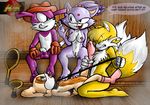  blaze_the_cat cream_the_rabbit fang_the_sniper sonic_team tails 