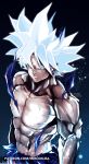  brown_eyes dragon_ball mirco_gravina mircoelisa patreon solo son_goku tagme white_hair yo-nashi 