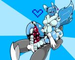  &lt;3 2017 3_toes abstract_background android animal_genitalia animal_penis anthro balls barbed_penis biped blue_body blue_ears blue_tail breasts canine canine_penis digital_media_(artwork) duo featureless_breasts female foot_fetish footjob fur gloves_(marking) grey_ears grey_fur hybrid_penis kitt_kitten knot machine male male/female mammal markings multicolored_body multicolored_fur nude on_top on_top_of one_eye_closed penis purple_eyes pussy red_penis robohaley robot sex sheath simple_background toes two_tone_body two_tone_fur white_balls white_body white_fur white_nose wolf 