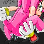  2005 amy_rose anthro anus balls female green_eyes grey_background hedgehog is_(artist) male male/female mammal mostly_nude penetration penis sex shadow_the_hedgehog simple_background sonic_(series) vaginal vaginal_penetration 