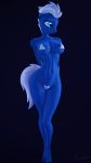  2018 3d_(artwork) anthro bikini breasts clothing digital_media_(artwork) equine female friendship_is_magic hair horse indigosfm invalid_tag mammal my_little_pony night_glider_(mlp) pony simple_background source_filmmaker swimsuit thick_thighs 