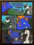  anthro athletic building clothing comic dialogue dragon foxra fur furred_dragon heterochromia horn jayri_(jayri-veradian-avieock) laestir reptile runa216 scalie snake the_vore_house_of_klyneth tree water wings 