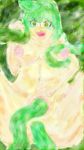  1girls butterfry green_eyes green_hair ito_natsu_(butterfry) original pussy sex tentacle tentacle_sex 