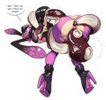  &lt;3 2018 all_fours ass_up beauty_mark black_hair breasts butt callie_(splatoon) cephalopod choker clothing dialogue digital_drawing_(artwork) digital_media_(artwork) dirty_talk ear_piercing english_text eyewear fangs female footwear gloves hair hat hi_res high_heels humanoid inkling legwear looking_back marine midriff mind_control navel nintendo not_furry penetration piercing polyle porn_dialogue precum pussy_juice sex shoes simple_background speech_bubble splatoon squid sunglasses tattoo tentacle_hair tentacle_sex tentacles text tights tongue tongue_out torn_bottomwear torn_clothing vaginal vaginal_penetration video_games white_background 