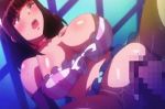  1boy 1girl animated animated_gif censored muttsuri_do_sukebe 