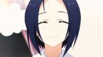  animated blue_hair hand_in_face miura_azusa short_hair tagme 