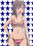  aoyama_nanami bikini hand_on_hip sakura-sou_no_pet_na_kanojo starry_background string_bikini swimsuit 