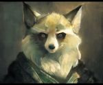  2018 black_bars black_nose canine digital_media_(artwork) digital_painting_(artwork) einshelm fox headshot_portrait looking_at_viewer mammal portrait solo 