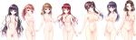  ensemble_(company) gin_(oyoyo) hayami_misato keisaka koi_wa_sotto_saku_hana_no_you_ni kotoishi_iori kurumi_sanae miyane_saki naked nipples saionji_youko_(koi_wa_sotto_saku_hana_no_you_ni) sena_chifuyu sumeragi_yoshino toudou_nazuna transparent_png tsuji_fuutarou 