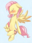  2014 animal_genitalia animal_penis blue_background blush cum cutie_mark dickgirl equine equine_penis erection eyes_closed feathered_wings feathers feral fluttershy_(mlp) friendship_is_magic fur hair hi_res intersex mammal masturbation my_little_pony pegasus penile_masturbation penis pink_hair simple_background solo wings yellow_feathers yellow_fur zokkili 