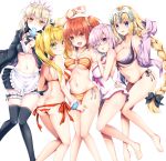  ahoge apron artoria_pendragon_(all) artoria_pendragon_(swimsuit_rider_alter) ass bikini black_bikini black_skirt blonde_hair blue_eyes braid breasts brilliant_summer casual_one-piece_swimsuit cleavage fate/apocrypha fate/extra fate/grand_order fate_(series) food frilled_apron frilled_bikini frills fujimaru_ritsuka_(female) geko glasses green_eyes hair_intakes hair_ornament hair_over_one_eye hair_scrunchie headpiece hood hooded_jacket hoodie jacket jeanne_d'arc_(fate) jeanne_d'arc_(fate)_(all) large_breasts long_braid long_hair maid_bikini maid_headdress mash_kyrielight multiple_girls nero_claudius_(fate) nero_claudius_(fate)_(all) one-piece_swimsuit one_side_up open_clothes open_jacket orange_bikini orange_eyes orange_hair orange_scrunchie popsicle purple_bikini purple_eyes purple_hair purple_jacket saber_alter scrunchie short_hair side-tie_bikini single_braid skirt striped striped_bikini swimsuit swimsuit_of_perpetual_summer underboob white_apron white_swimsuit yellow_eyes 