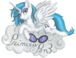  2018 amber_eyes bedroom_eyes blue_hair cloud colored cutie_mark equine fan_character female friendship_is_magic hair half-closed_eyes hooves horn horse looking_at_viewer lying mammal music musical_note my_little_pony pencil_(disambiguation) pon3 pony princesspon3 red_eyes seductive simple_background smile solo unicorn vinyl vinyl_scratch_(mlp) winged_unicorn wings 