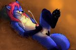  anchee anthro canine cum dog fox invalid_tag knot licking male mammal nyaaa_foxx penis sex tongue tongue_out 