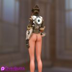  3d blender overwatch tagme tracer_(overwatch) 