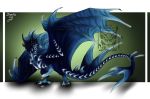  2018 claws cum digital_media_(artwork) dragon drerika erection feral male penis scalie watermark wings 