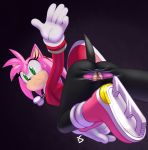  amy_rose anthro clothed clothing female footwear fur gloves green_eyes hedgehog ice_skates is_(artist) mammal pink_fur pussy solo sonic_(series) sweat sweatdrop torn_clothing wardrobe_malfunction 