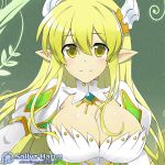  animated animated_gif bouncing_breasts breasts elf elsword grand_archer_(elsword) huge_filesize large_breasts looking_at_viewer pointy_ears rena_(elsword) smile sollyz 