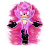  alpha_channel angry bandanna clothing footwear fur gloves glowing hedgehog infinite_(sonic) looking_at_viewer magic male mammal mostly_nude nibroc-rock pink_fur possession red_eyes shoes simple_background sonic_(series) sonic_forces sonic_the_hedgehog transparent_background 