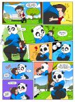  bear big_breasts big_butt blush breast_smother breasts butt clothing coin comic crown cute dark digital_media_(artwork) english_text eyelashes eyewear fairly_odd_parents fairy fan_character female glasses gloves hug joaoppereiraus kiss_on_forehead kissing larger_female male mammal mature_female nickelodeon panda park ryan_(character) size_difference smaller_male smothering sueli_(character) sweat text thick_thighs 