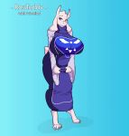 2018 animated big_breasts boss_monster breasts caprine clothing digital_media_(artwork) female looking_at_viewer mammal pornomagnum rossteddy solo thick_thighs toriel undertale video_games 