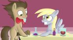  derpy_hooves_(mlp) doctor_whooves_(mlp) duo earth_pony equine friendship_is_magic hair horse jbond male mammal my_little_pony pegasus penis pony wings young 