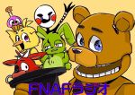  2018 animatronic anthro avian bear bird bonnie_(fnaf) bow_tie canine chica_(fnaf) chicken cupcake_(fnaf) digital_media_(artwork) eye_patch eyewear female five_nights_at_freddy&#039;s five_nights_at_freddy&#039;s_2 five_nights_at_freddy&#039;s_3 fox foxy_(fnaf) freddy_(fnaf) lagomorph machine male mammal marionette_(fnaf) mohurion puppet rabbit robot simple_background springtrap_(fnaf) video_games 