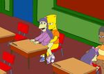  bart_simpson lewis mike4illyana sherri terri the_simpsons 