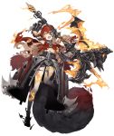  armor armored_dress axe barefoot belt black_skin blonde_hair crazy_eyes dark_persona fire full_body gauntlets half-nightmare half_mask hood huge_weapon ji_no little_red_riding_hood_(sinoalice) long_hair looking_at_viewer mask missing_tooth multicolored multicolored_skin official_art pale_skin sinoalice solo tail tattoo torn_clothes transparent_background weapon wolf_tail yellow_eyes 