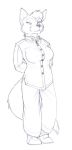  anthro big_breasts breasts canine chakona_space clothed clothing e&#039;tina female fox hair mammal rick_griffin solo uniform 