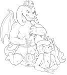  2019 anthro big_breasts breasts digital_media_(artwork) duo equine female friendship_is_magic horn horse lord_torch lord_torch_(mlp) male mammal mukitanuki my_little_pony pony winged_unicorn wings 