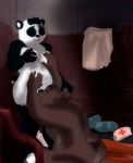  2018 anthro areola breast_grab breasts brown_bear butt cunnilingus digital_media_(artwork) duo eyes_closed female fur grizzly_bear hand_on_breast kissing male male/female mammal missebony naturally_censored nipples nude nurse oral panda romantic_couple sex smile ursine vaginal 
