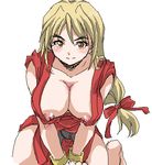  artist_request breasts capcom genderswap hanging_breasts ken ken_masters lowres matsubara_kanabun nipple_slip nipples nipslip oekaki rule_63 street_fighter 