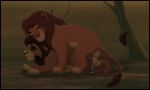  anal anal_penetration animal_genitalia balls cum disney duo erection feline feral feral_on_feral fur hi_res kaion kovu lion male male/male mammal penetration penis sex simba story the_lion_king 