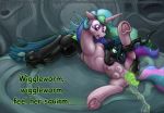  age_regression alternate_species ambiguous_gender anus bdsm bondage bound changeling female female/ambiguous friendship_is_magic hatching hatchling humanoid_pussy looking_at_viewer my_little_pony navel penetration princess_celestia_(mlp) pussy queen_chrysalis_(mlp) slime smudge_proof spreading suggestive_design teats transformation twilight_sparkle_(mlp) vaginal 
