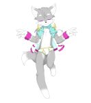  absurd_res alpha_channel anthro briefs bulge canine clothed clothing cub eyes_closed fox fur grey_fur hi_res hoshiikoreki male mammal navel open_jacket simple_background solo standing transparent_background underwear white_fur young 