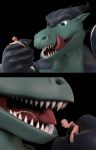  2016 3d_(artwork) 4_toes anthro apophis blender_(software) claws digital_media_(artwork) doublescale dragon human imminent_vore macro male male_pred male_prey mammal micro saliva toes vore 