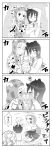  /\/\/\ 0_0 3: 6+girls absurdres animal_ears animal_print blazer blush bunny_ears cellphone comic commentary_request face-to-face fake_animal_ears greyscale hairband heart heart_arms_duo heart_hands heart_hands_duo highres holding_hands hood horns imminent_kiss jacket kuroki_tomoko monochrome mouse_ears multiple_girls necktie nemoto_hina partially_translated phone pose satou_takumi school_uniform smartphone taking_picture tamura_yuri tanaka_mako translation_request trembling watashi_ga_motenai_no_wa_dou_kangaetemo_omaera_ga_warui! yoshida_masaki yuri 