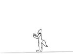  ambiguous_gender animated anthro crush enroshiva loop macro mammal micro paws step stomping 