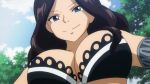  animated animated_gif bounce bouncing_breasts breasts brown_hair cana_alberona cleavage fairy_tail large_breasts long_hair 