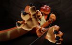  2018 3_toes 3d_(artwork) anthro blender_(disambiguation) claws digital_media_(artwork) doublescale dragon feet first_person_view foot_fetish leash macro male micro paws reptile scalie soles toe_claws toes 