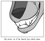  canine colrblnd_(artist) comic dog duzt_(artist) english_text grin male malmute mammal measureup reaction_image smile teeth text walter_moss 