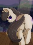  2018 absurd_res anatomically_correct anatomically_correct_pussy animal_genitalia animal_pussy butt cutie_mark digital_media_(artwork) earth_pony equine equine_pussy eyelashes female feral friendship_is_magic fur hair hi_res horse looking_at_viewer looking_back mammal my_little_pony negasun octavia_(mlp) pony presenting presenting_pussy pussy rear_view smile teats 