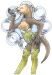  clothing corset eyes_closed female jewelry leggings legwear lingerie loupgarou mammal mustelid necklace otter whiskers 