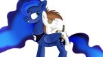  female friendship_is_magic jbond male my_little_pony penis pipsqueak_(mlp) princess_luna_(mlp) simple_background sleeping white_background young 