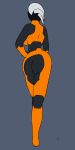  2018 alien amphibian animated anthro big_breasts big_butt breasts butt clothed clothing dark_skin digital_media_(artwork) female fin fish flight_suit helium2 huge_butt hylotl loop mammal marine no_sound simple_background skinsuit solo starbound thick_thighs tight_clothing video_games voluptuous walk_cycle walking wide_hips 