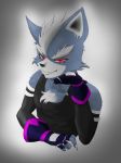  anthro canine glowing glowing_eyes half-closed_eyes looking_at_viewer male mammal nintendo red_eyes seductive smile solo star_fox video_games wolf wolf_o&#039;donnell ミズキ 
