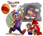  2014 animatronic anthro balloon_boy_(fnaf) black_eyes canine eye_patch eyewear five_nights_at_freddy&#039;s five_nights_at_freddy&#039;s_2 fox foxy_(fnaf) humanoid machine male mammal orlandofox robot simple_background solo toony video_games 