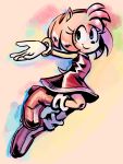  amy_rose anthro boots clothing female footwear gloves hair hairband hedgehog hi_res knockabiller mammal pink_hair short_hair solo sonic_(series) video_games 