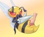  ambiguous_gender animal_genitalia beedrill blush cloaca duo female female/ambiguous female_focus joe123123123 nintendo pok&eacute;mon pok&eacute;mon_(species) pussy_juice solo_focus spread_cloaca video_games 